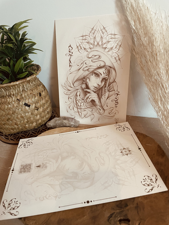 Carte postale Asyah A6