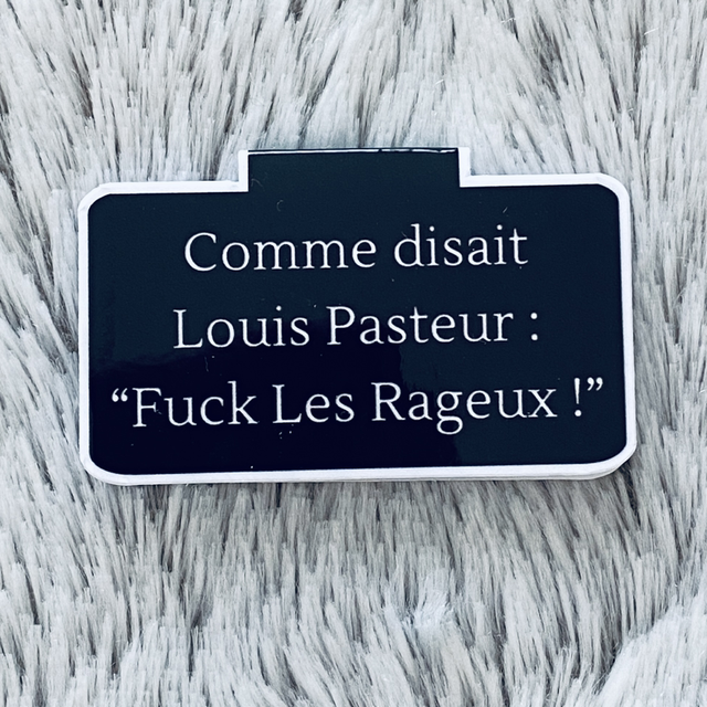 Marque-pages magnétique Fuck Les Rageux