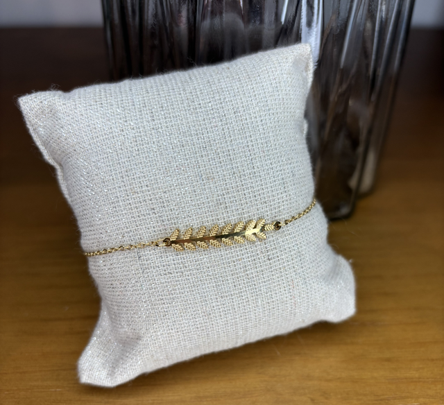 Bracelet feuille 