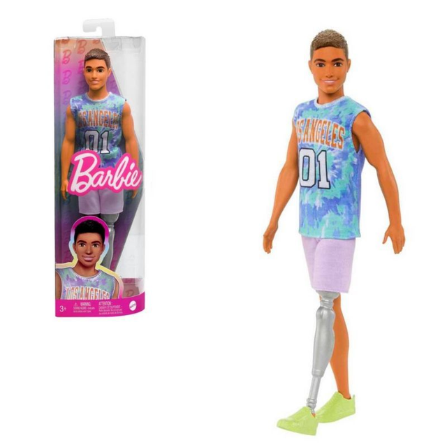 Barbie Ken Fashionista - Pierna Ortopédica