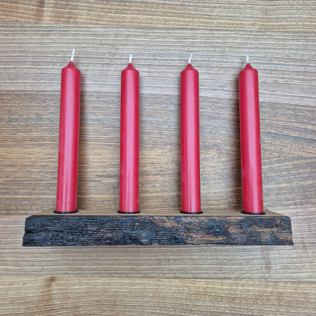 4er Stabkerzenhalter