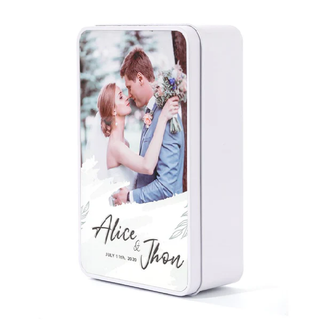 Rectangle Metal Tin