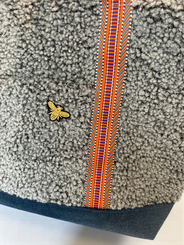 Cabas Essentiel - Bouclette Gris