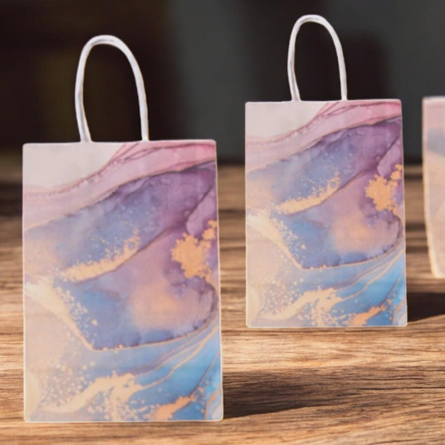 Geschenkstasche Ocen lila