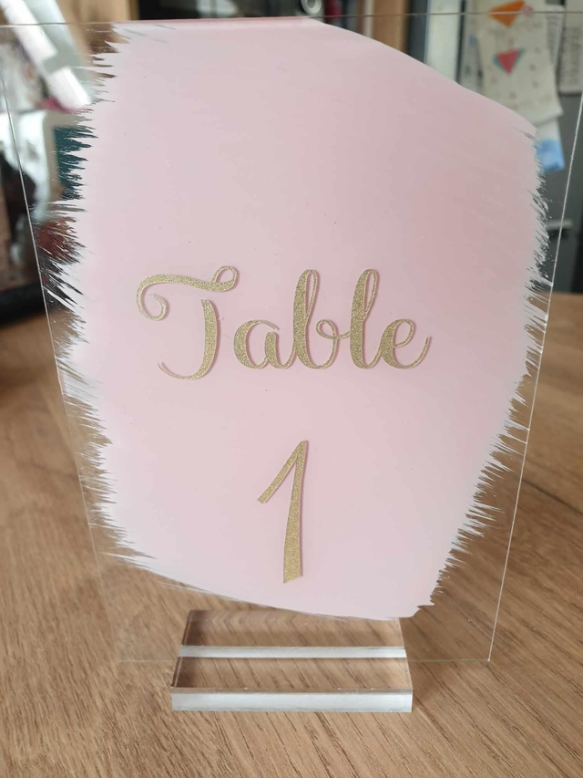 Numéro de table, mariage