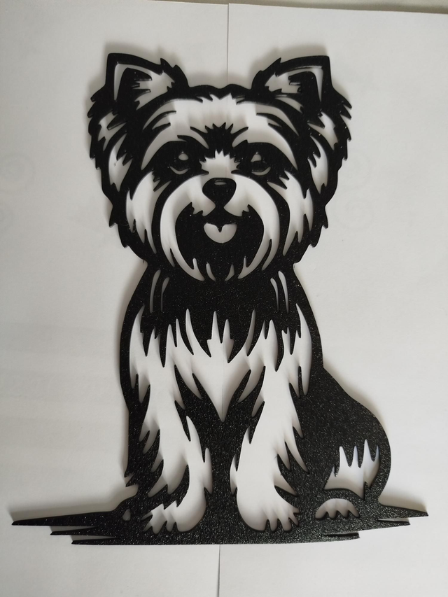 Chien décoration murale 