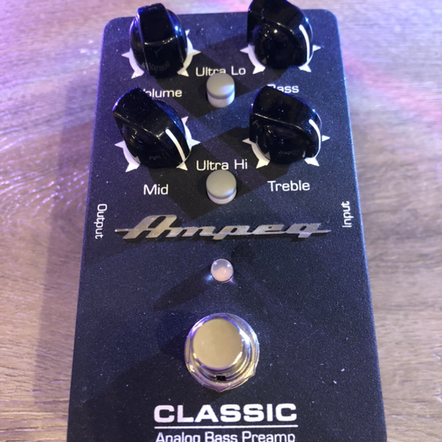Ampeg analog bass preamp