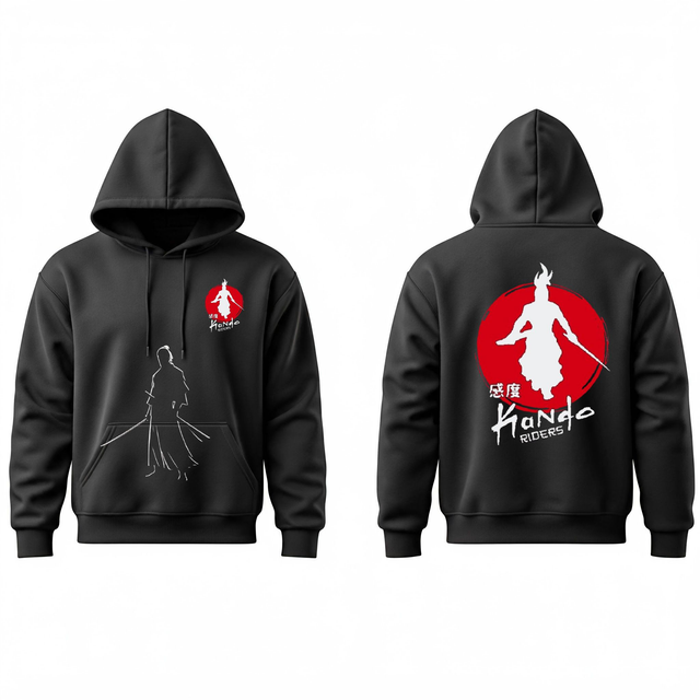 Kando - Sudadera Samurai Japonés 2.0