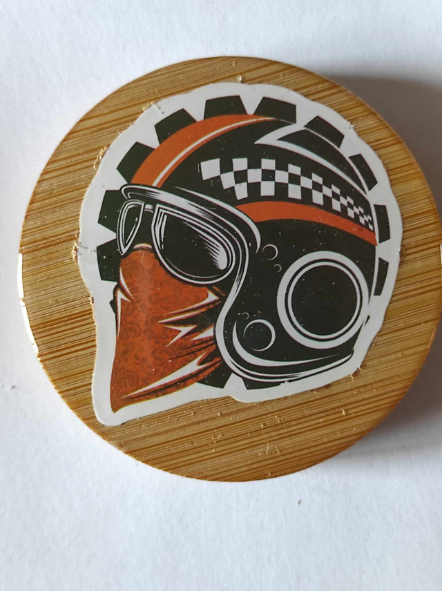 Décapsuleur théme moto magnétique frigo