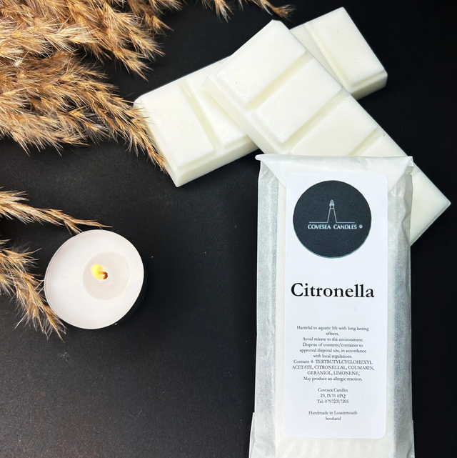 Citronella wax melt