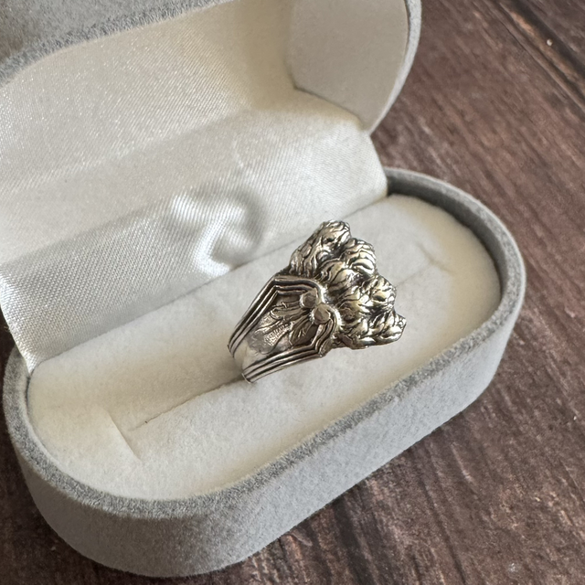 Bague PIÈCE RARE NAPOLÉON III pince à sucre