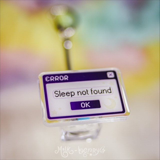 Porte-clé Clicker Sleep not Found