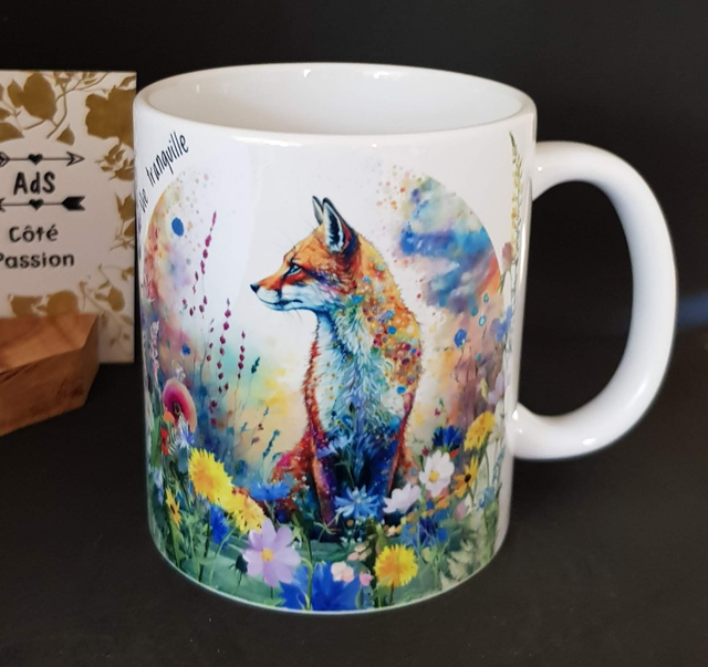 Mug - Tranquille le renard (8x)
