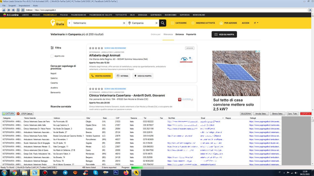 Yellow Page Scraping