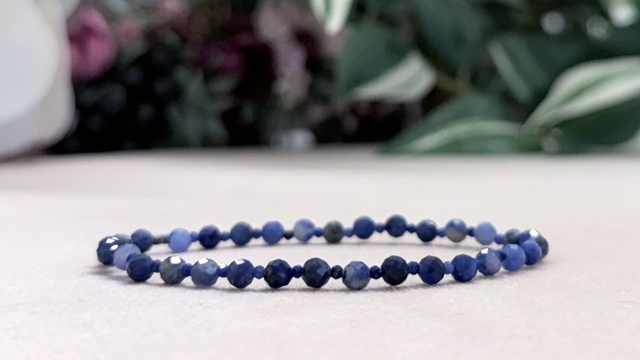 Bracelet | Sodalite Bleue - Royal Luxe