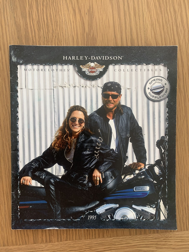 Harley Davidson Motorcycle Clothes &amp; Collectables Spring 1995