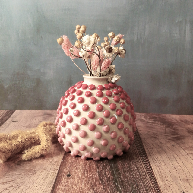 soliflore bulles rose