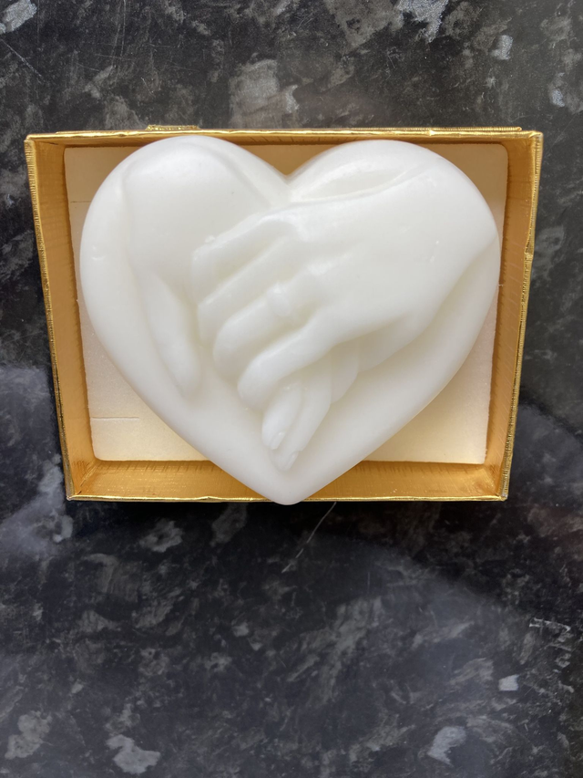 Lavender&amp; Rosemary Soap- Heart shape.