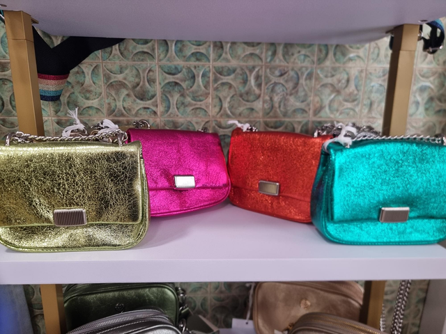 PETIT SAC CHAÎNE COLORÉ 
