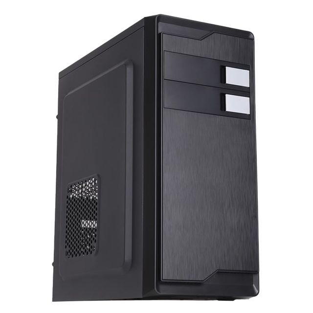 ITEK WINCO OM MOYEN TOUR ATX NOIR + ALIMENTATION 500W