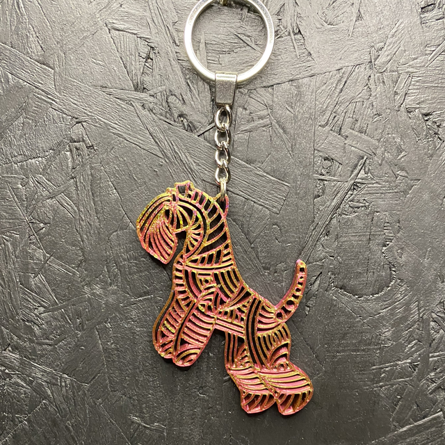 3D - Keychain Kerry Raspberry Pink