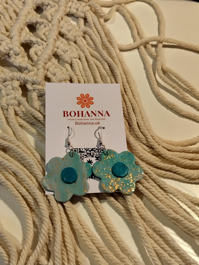 Coastal Flower Earrings
