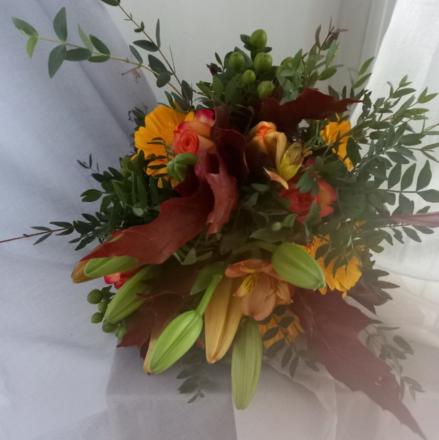 Bouquet au couleur de l'automne 