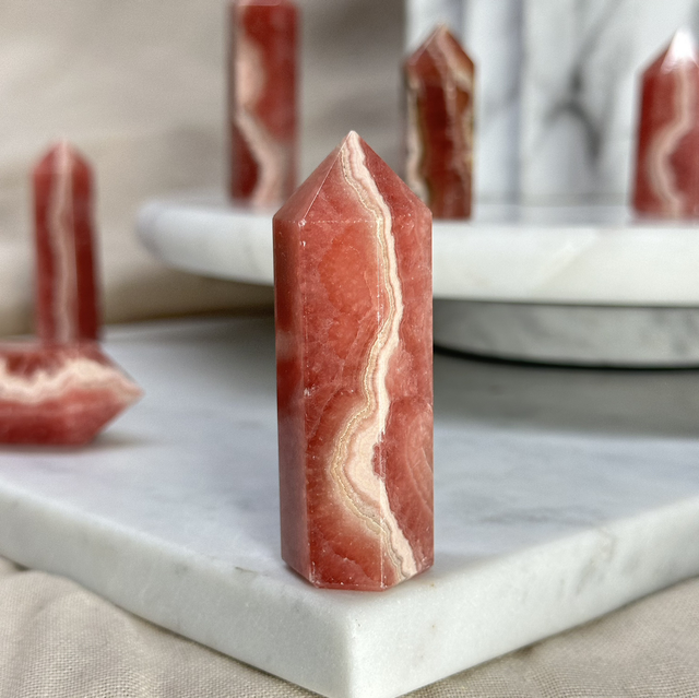 Rhodochrosite Tower (High Quality) #2