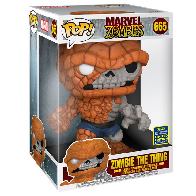 Funko - Marvel Zombies The Thing 25cm JUMBO POP!