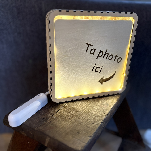 Le cadre photo lumineux 