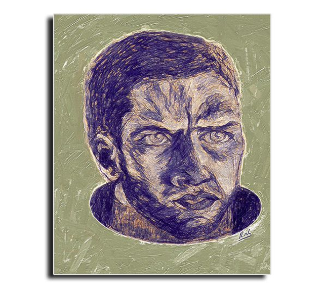 05 Head - Portrait Of His Danish View, 2015.