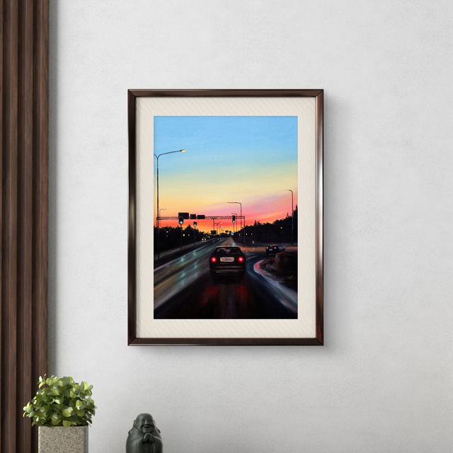 "Urban Sunset" A4 | Fine Art Print