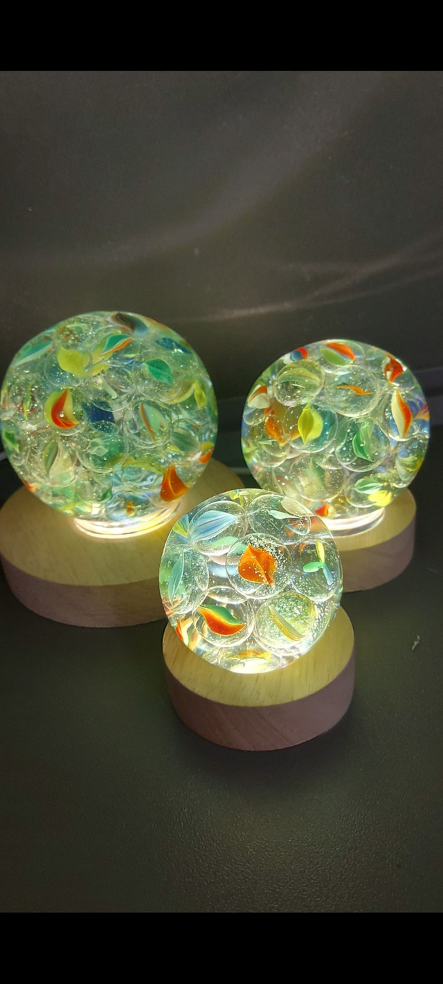 Marble lamps