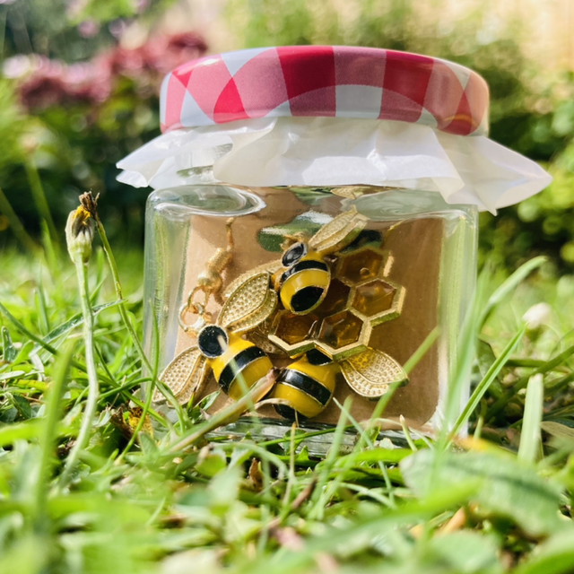 Honey bee - Gift set jar