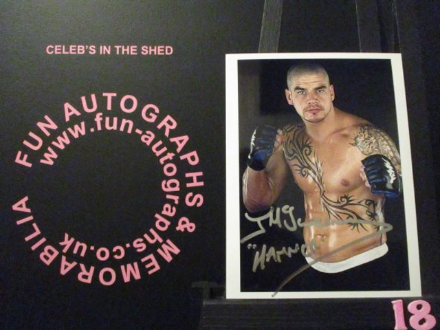 James 'The Hammer' McSweeney Authentic Autographed 6x4.5 Photograph (G18)