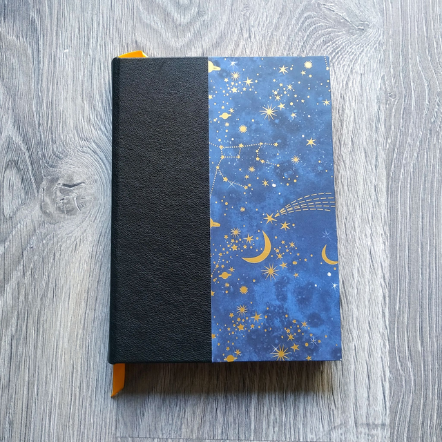 Grimoire demi cuir "Constellations"
