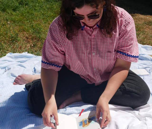 La chemise MADO et son chouchou assorti - Vichy rose