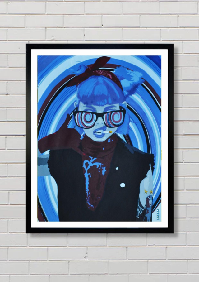 VISION / Peinture sur format papier