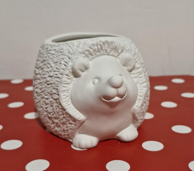 Hedgehog plant pot