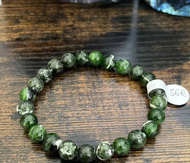Bracelet de Diopside AA