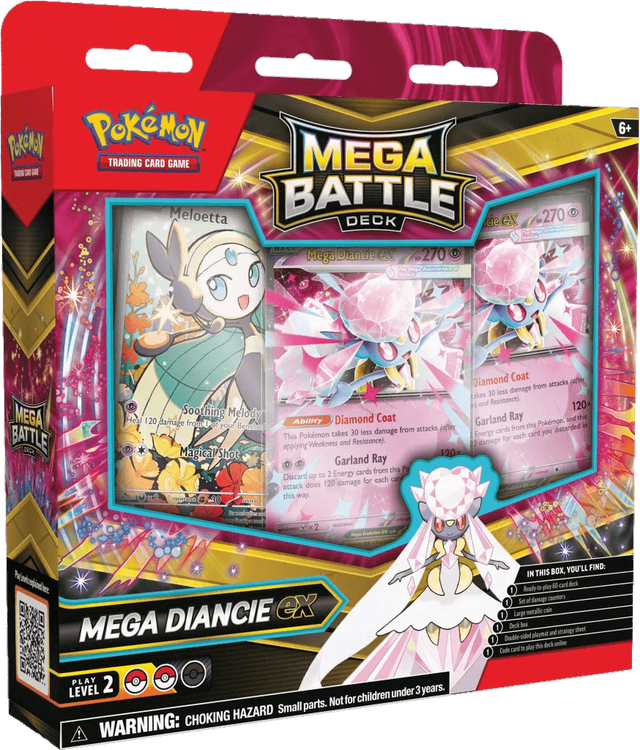 Mega Battle Deck MEGA DIANCIE INGLÉS 