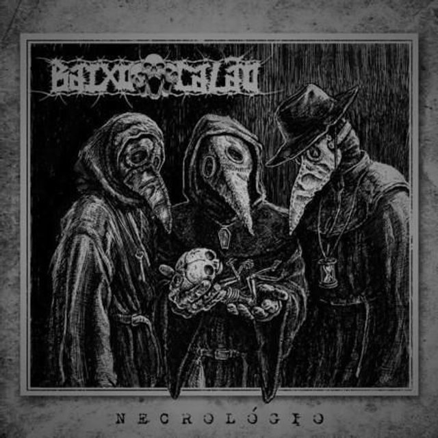 Baixo Calão Necrológio Vinil Branco Nacional Lacrado

