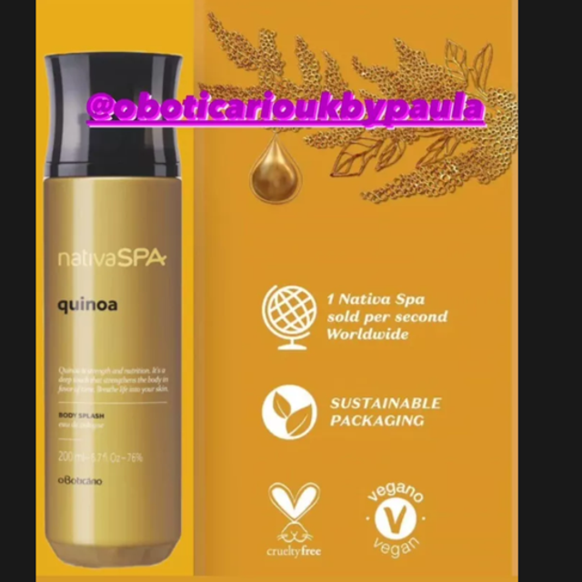 Nativa Spa Body Splash Quinoa 200ml