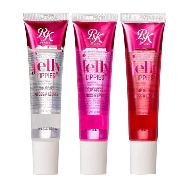 RK Red By Kiss Jelly Lippies Lip Gel Moisturizing Clear Lip Gloss 