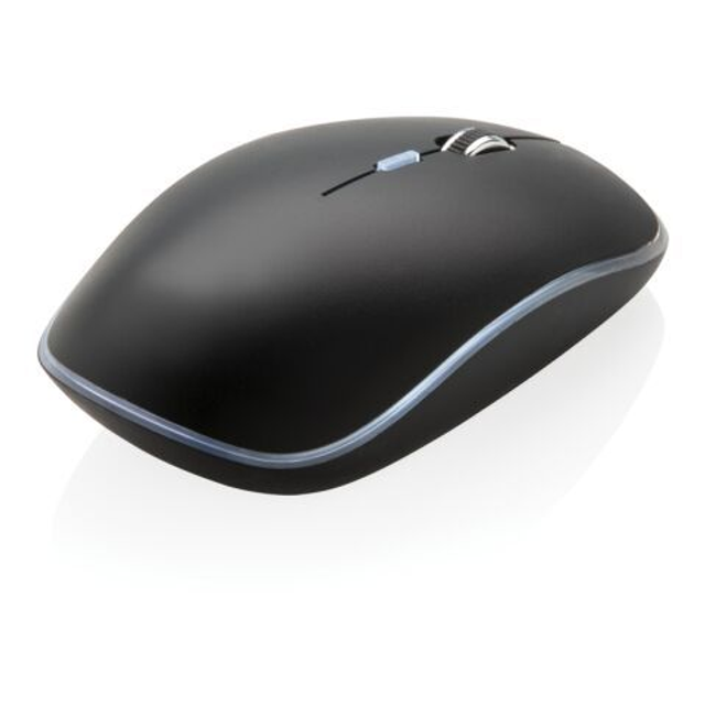 Light up logo wireless mouse
