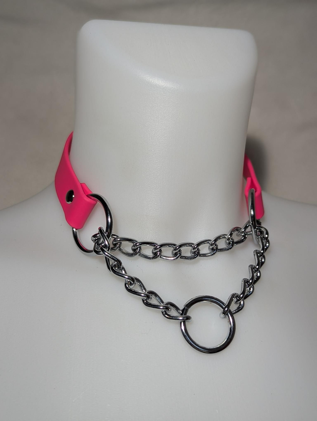 Collier "Odin" rose passion 🌱