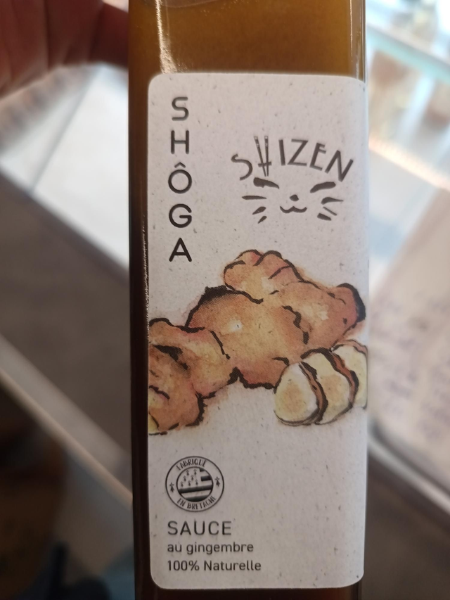 Shoga sauce gingembre 