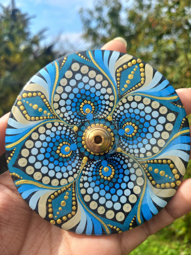 Porte-encens 10 cm &quot;Ressources intérieures&quot;