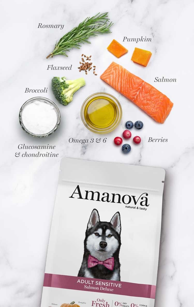 Amanova - Adult Sensitive - Salmon Deluxe