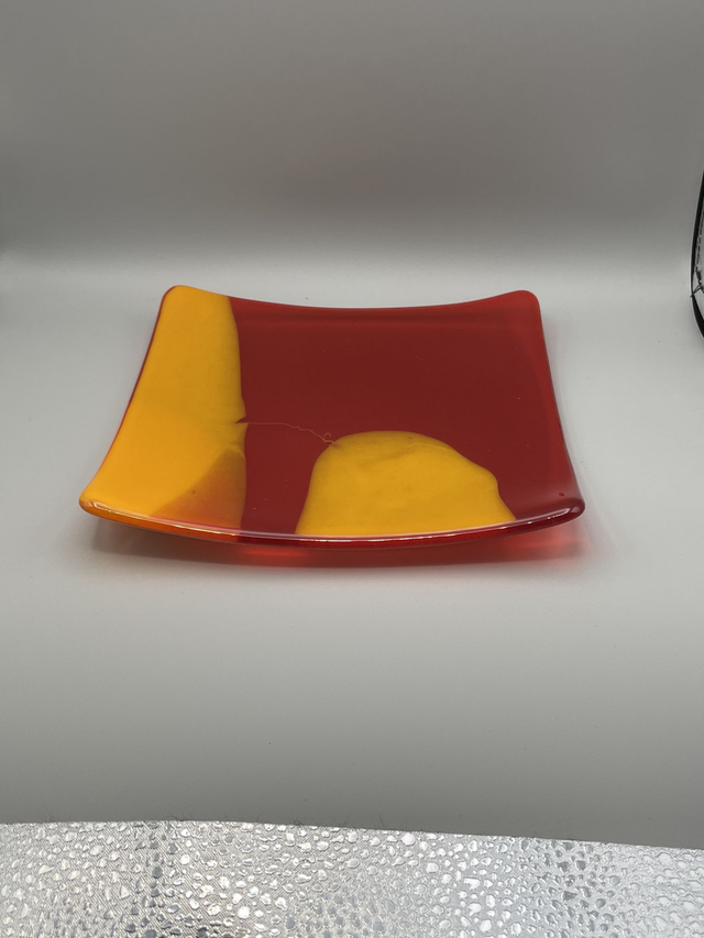 Pumpkin & Orange Square Dish